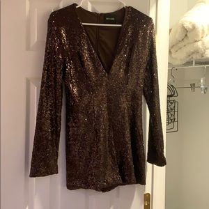 Sequin romper